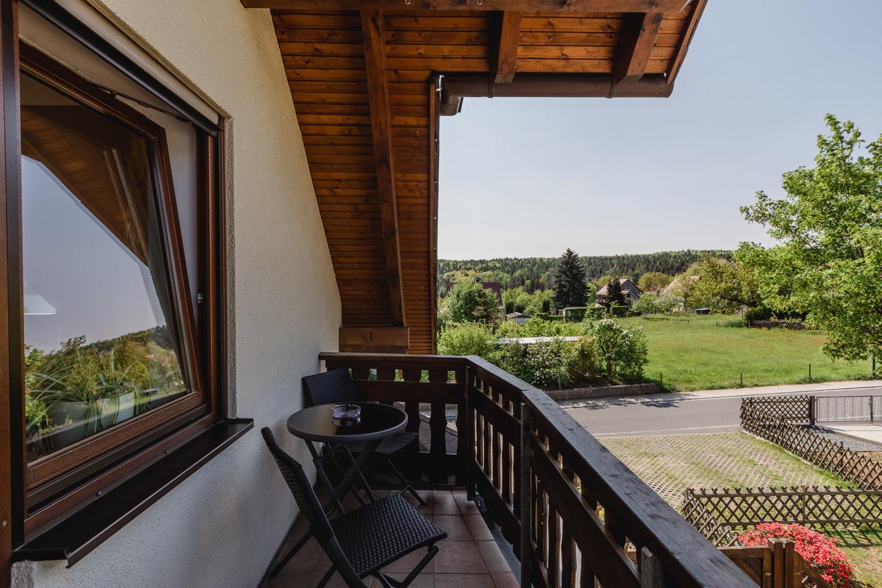 Ferienwohnung Hetzdorf - Urlaub am Tharandter Wald Exterior foto