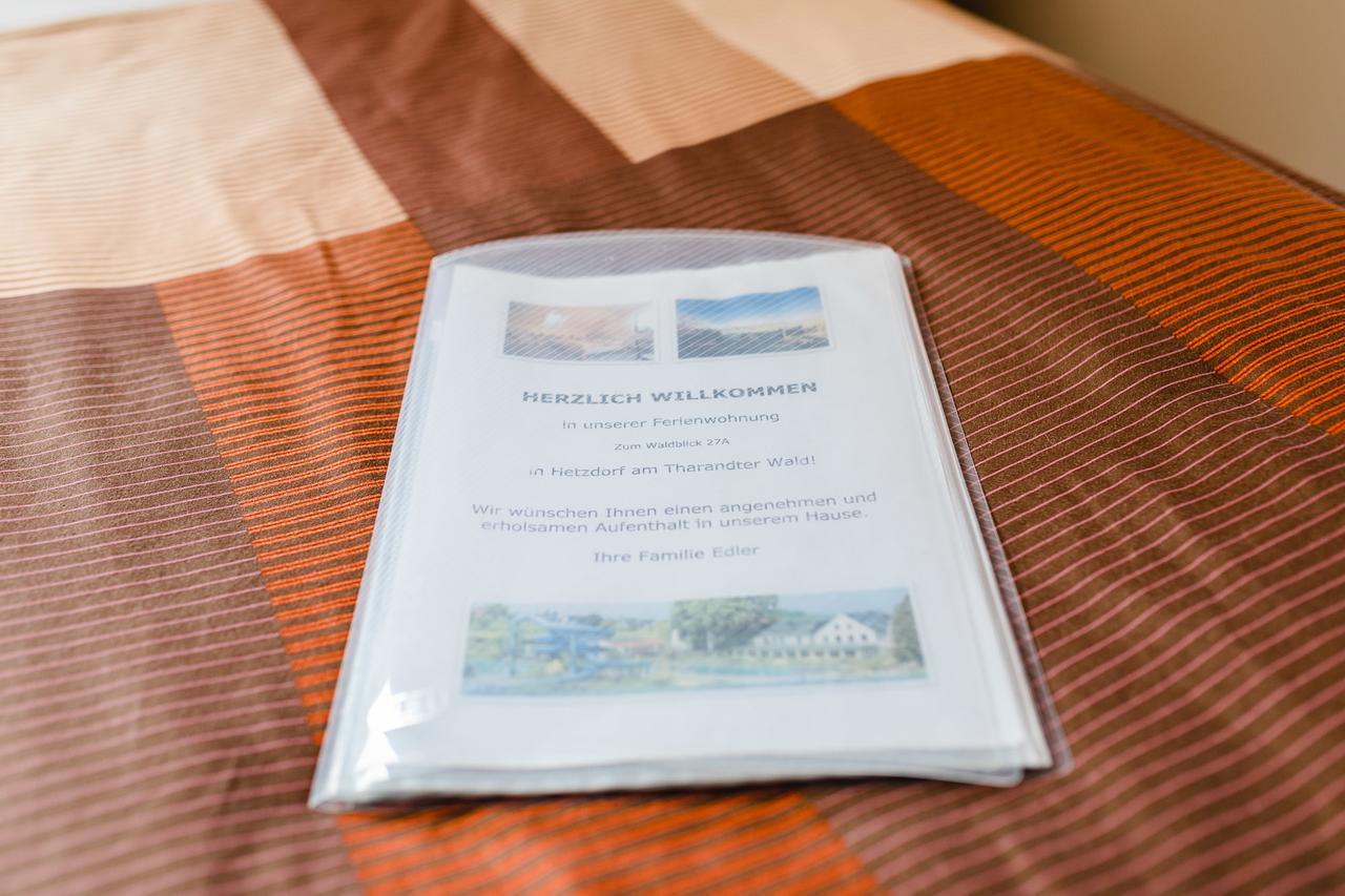 Ferienwohnung Hetzdorf - Urlaub am Tharandter Wald Exterior foto